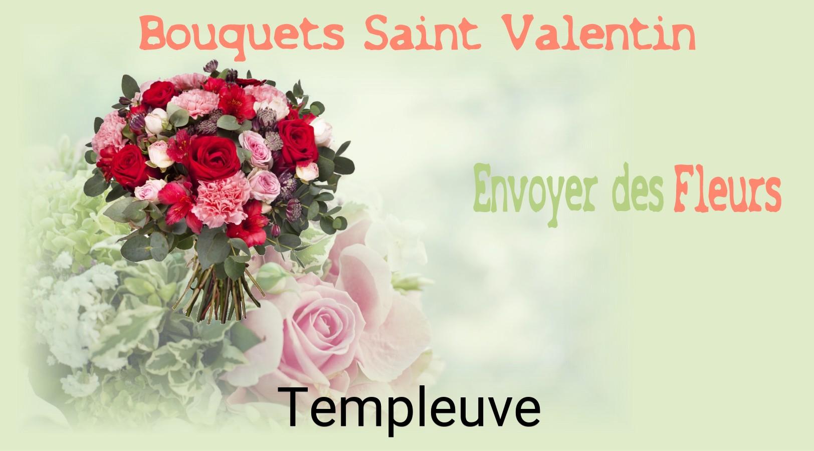 Roses de Saint-Valentin livrées à Templeuve